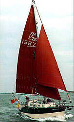 Eventide sailing briskly
