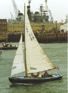 Classic keelboat - this is a Victory Keelboat